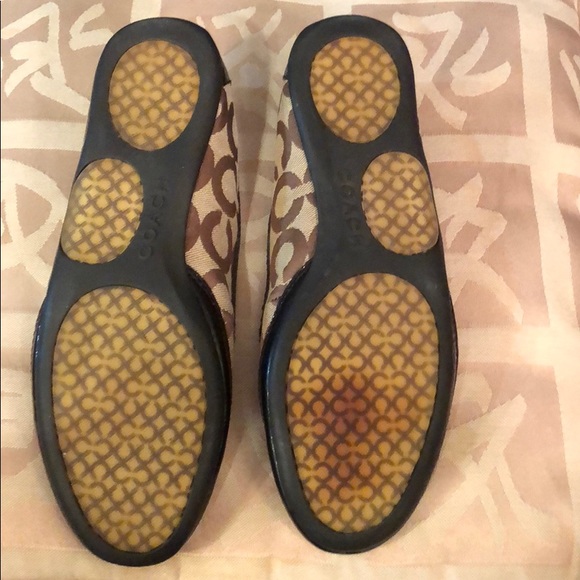 COACH flats size 8 - Picture 3 of 4